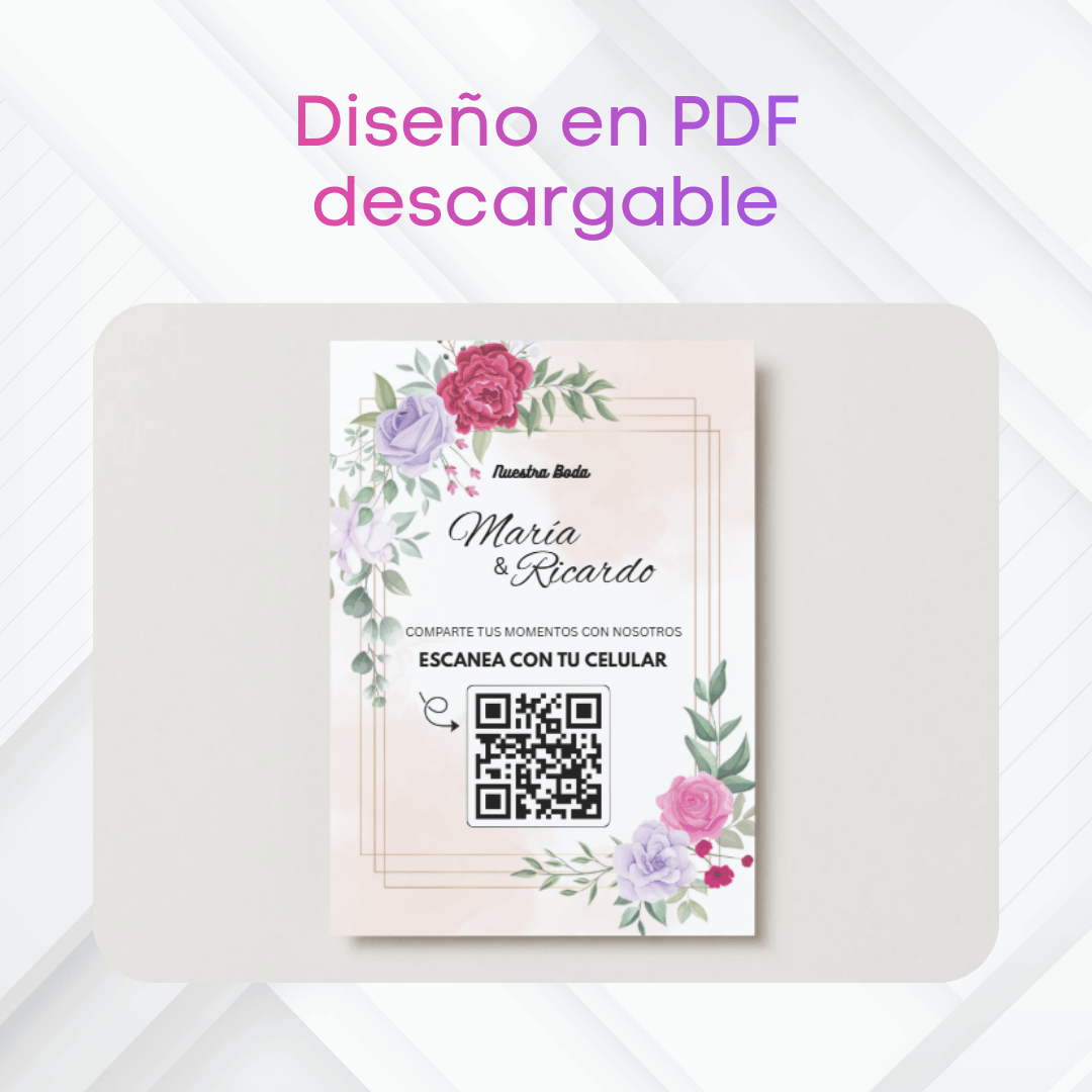 Diseño QR para mesas